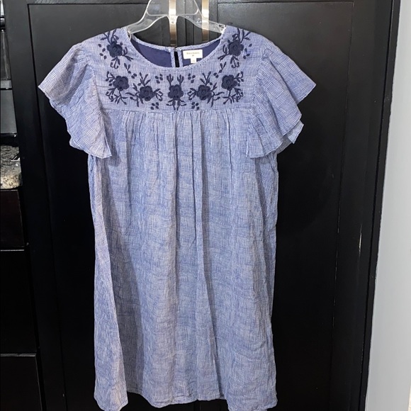 Floral Embroidered Dress - Picture 1 of 3